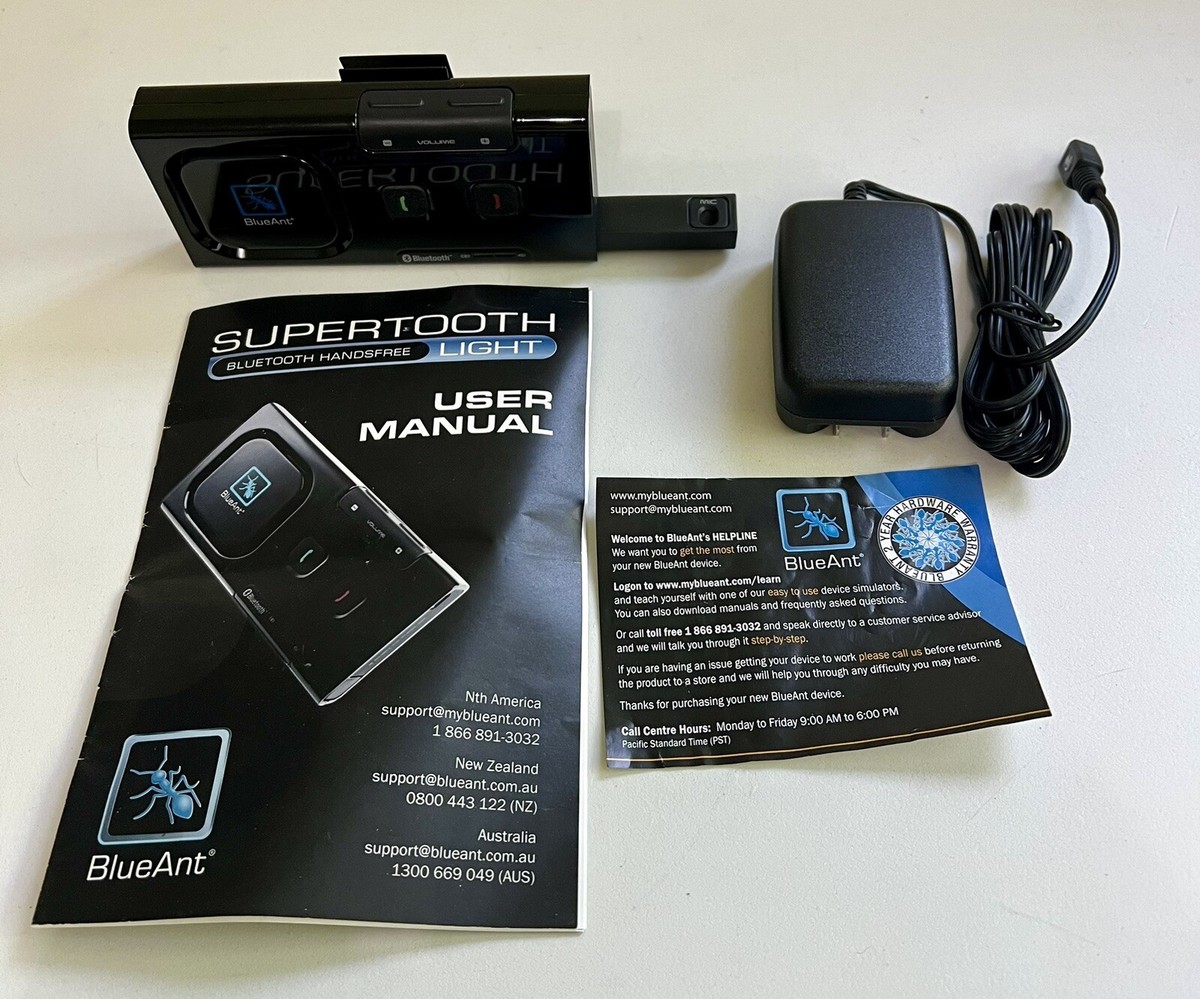 Bluetooth Hands Blueant Hands Free Blueant Supertooth Light