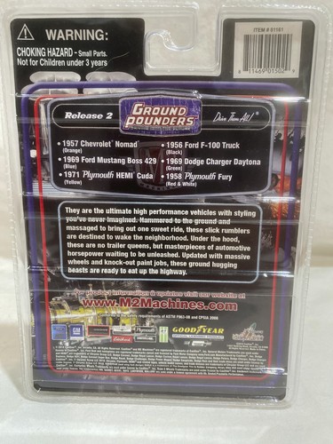 M2 Machines 1969 Ford Mustang BOSS 429 - Ground Pounders - Picture 5 of 5