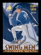 1996 PINNACLE SWING MEN #279 SHAWN GREEN TORONTO BLUE JAYS