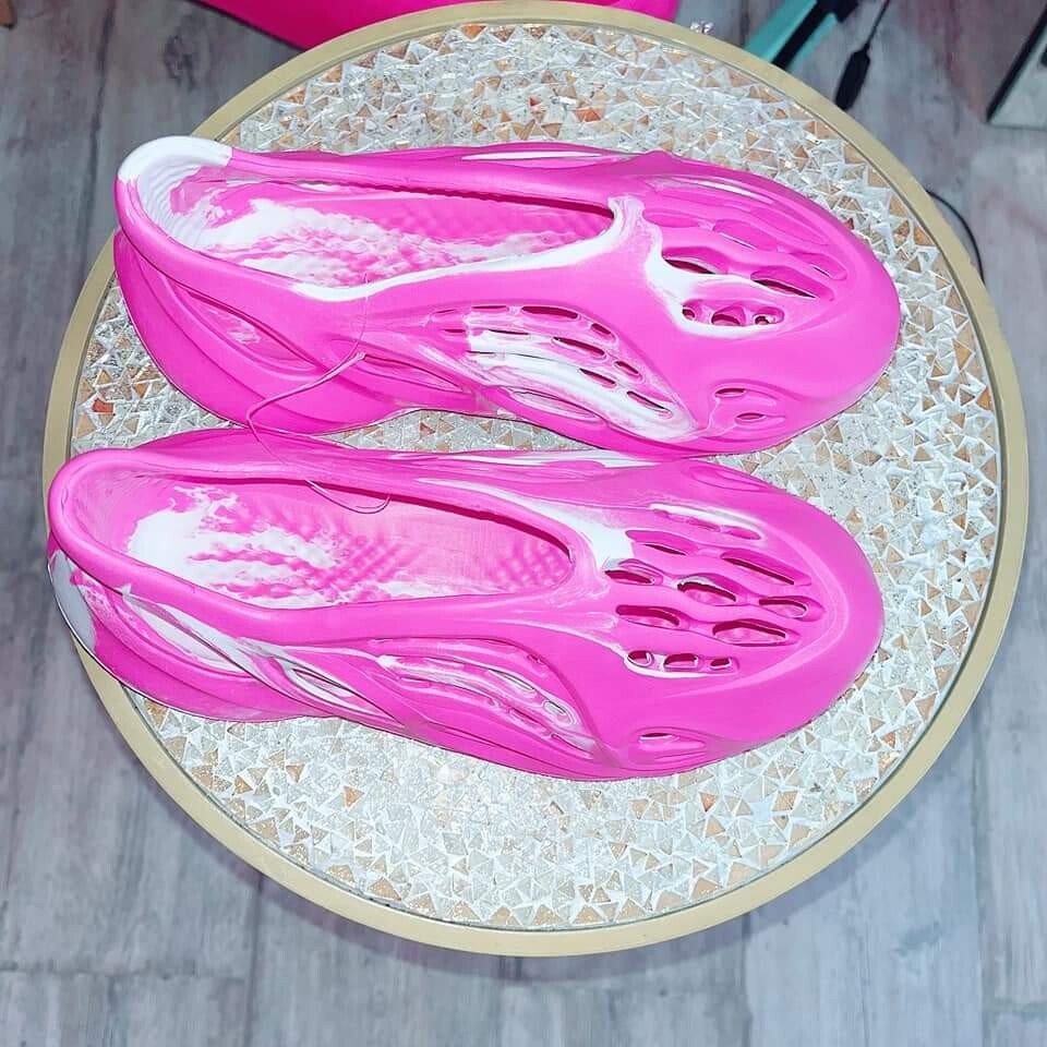 pink foam runners shoes size 8 women's Brand New No flaws | eBay