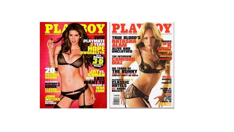 JUNE &JULY 2010 PLAYBOYS; Natasha Alam : Shanna Marie McLaughlin ;Hope Dworacz !