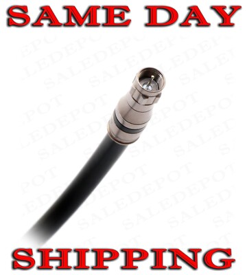RG11 Cable 50ft Underground COAX DROP INDOOR OUTDOOR Direct Burial w GEL 50'