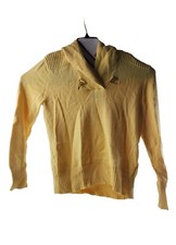 NWT Chaps Womens Sweater V Neck Cable Knit Grandpa Sweater Comfy Size XL