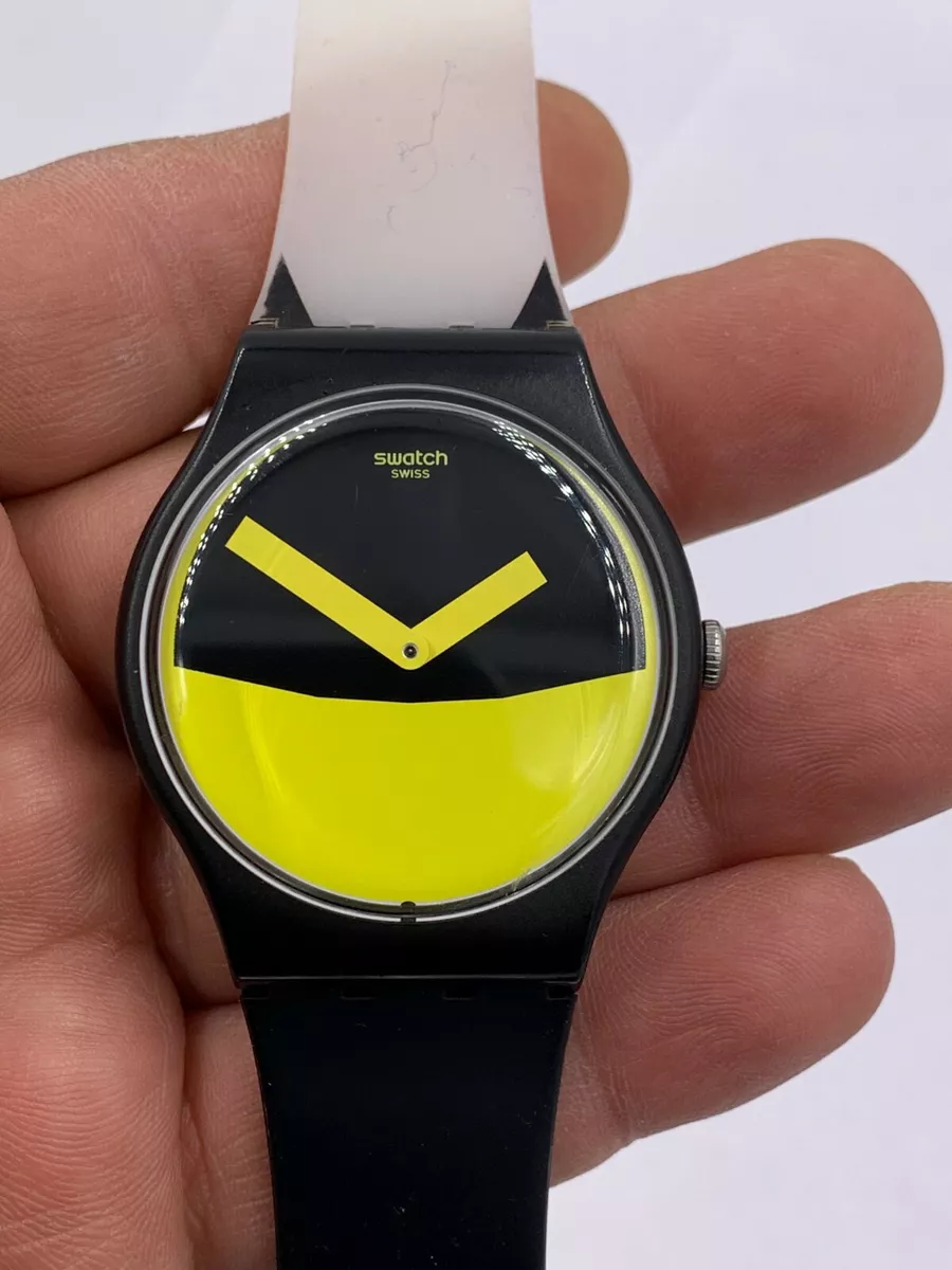 Swatch Watch Batman Flaggermus SUOB130 2016 Unisex 41mm Good Condition Working