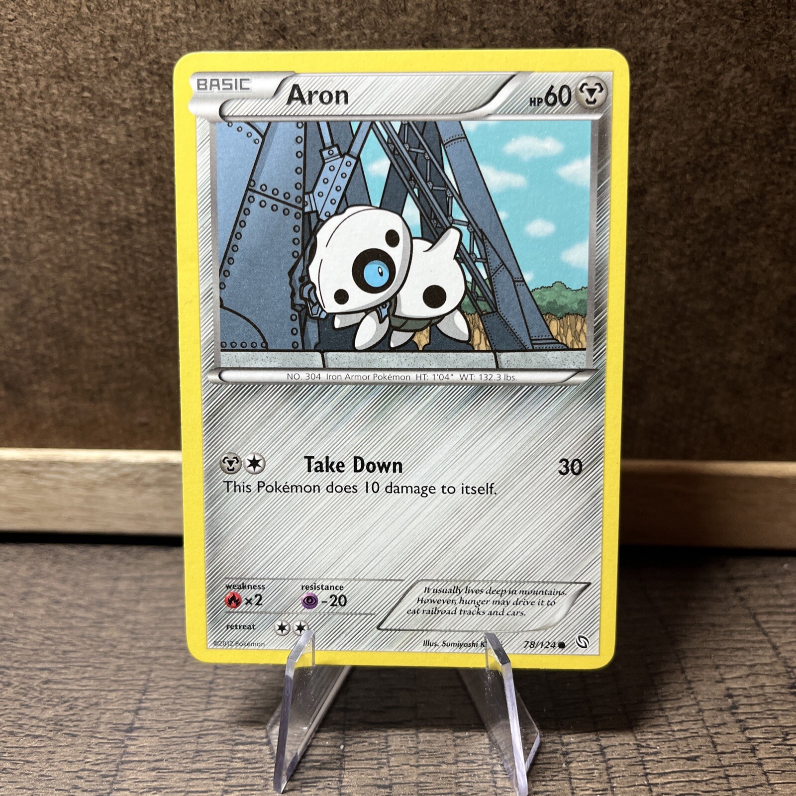Aron 78/124 - Dragons Exalted - Common - Pokemon Card TCG