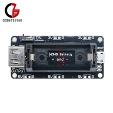 5V Micro USB 16340 lithium Battery Mobile Power Battery Shield Holder Module