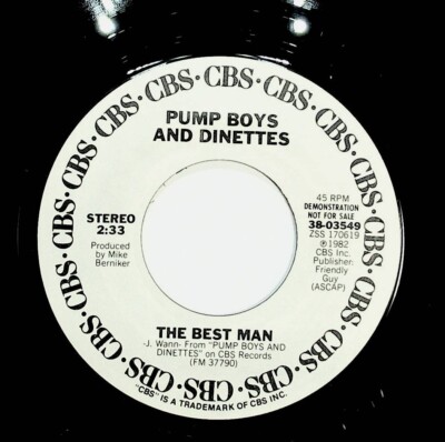 Pump Boys Dinettes Night Dolly Parton Was Almost Mine Vinyl 45 Record Promo VG+