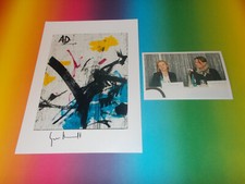 Gregor Hildebrandt art art signed autograph on 20x28 photo in person
