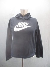 NIKE Size L Kids Unisex Cotton Blend Pocket Fleece Lined Athletic Hoodie 107