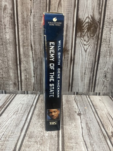 Enemy of the State VHS 1999 Will Smith Gene Hackman SCREENER Demo - Picture 2 of 7