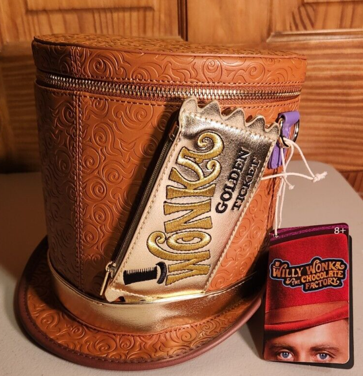 Loungefly AMC Theater Exclusive Willy Wonka Hat Crossbody Bag