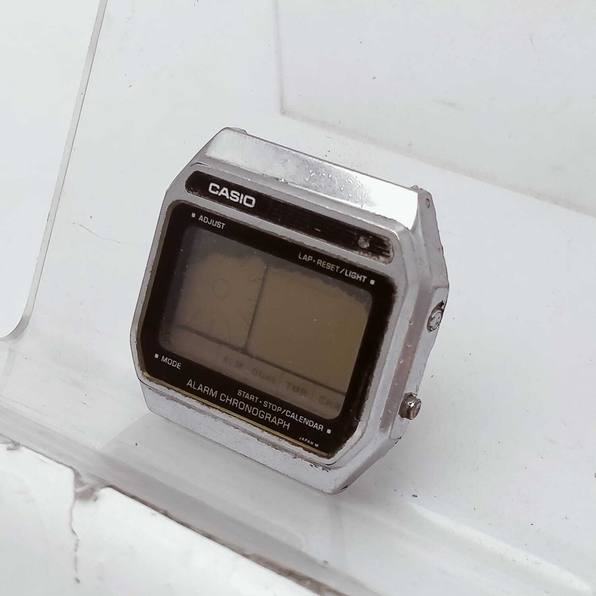 Rare Vintage CASIO AX-210 Men's Wrist Watch Digital Silver item