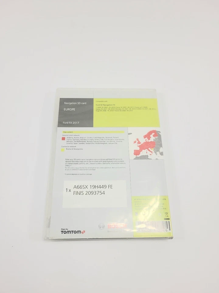 Original 2093754 Ford Navigations Software SD-Karte/CD TomTom FX 2017 Neu!!! - Bild 2 von 4