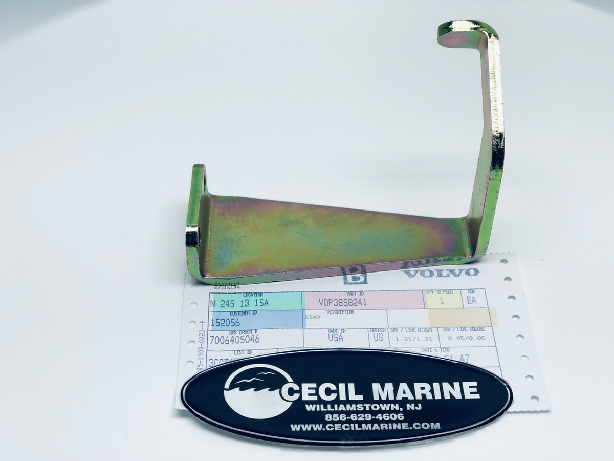 Volvo Penta Raw Sea Water Pump Stay Bracket - 3858241 for