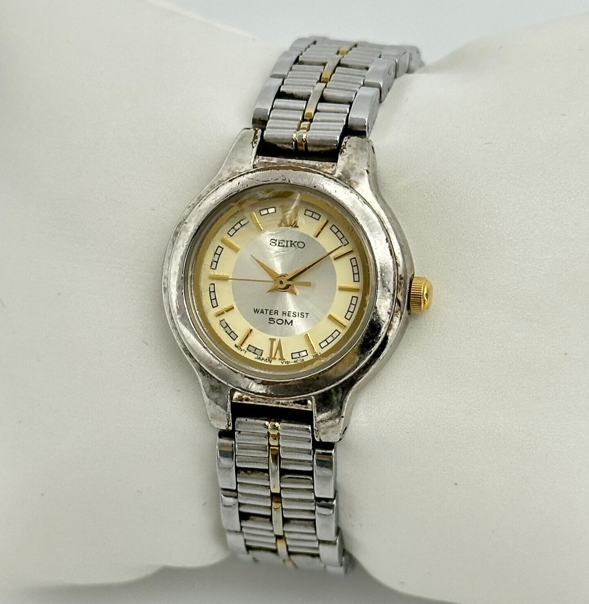 Seiko Silver-Tone Women\'s Bracelet Watch Ladies Silver Tone Seiko Watch – Wexford Jewelers main image 4
