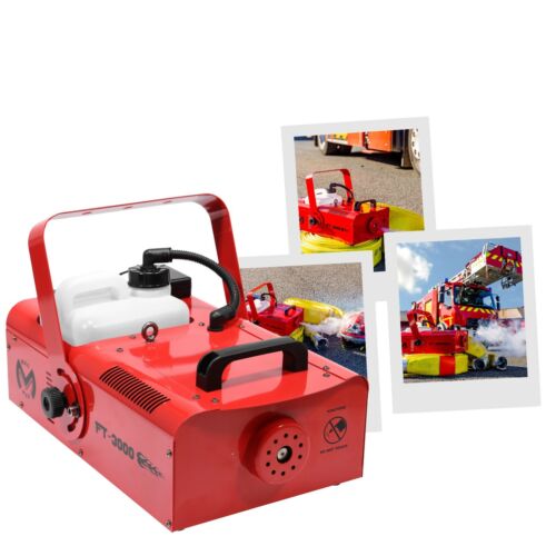 F3000 DMX Nebelmaschine rot, Funkfernbedienung FOG 3000W Nebel Rauch Feuerwehr - Bild 4 von 10