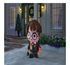 Gemmy Harry Potter 3ft LED Lighted Christmas Inflatable Yard Decor Airblown NEW
