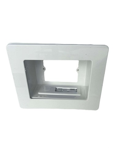 Recessed Wall Plate Box With Keystone + Brush Cover - Picture 2 of 3