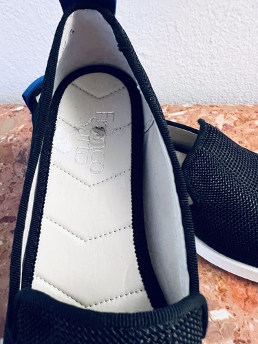 Franco Sarto Boston 3 Slip-on Sneaker In Black Tech Mesh Size 6.5 - Picture 2 of 14