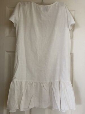 chinese dress ladies Thomasina Linen Halter Dress White