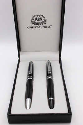 Vintage Orient Express Collection de Prestige Executive Gehäuse Stift Set