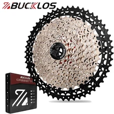 BUCKLMTB Road Bike Cassette 11-52T Sprocket Cog 8/9/10/11/12Speed fit SHIMANO HG