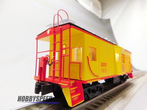 LIONEL O UNION RAILROAD BAY WINDOW CABOOSE #102 freight 2322060 - 2322067 NEW - Picture 11 of 12