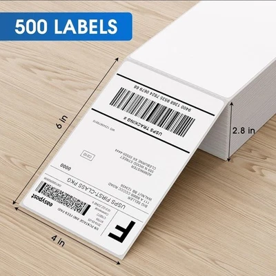 4x6 Thermal Shipping Label Printer for Small Business Package 2pack free shippi - Image 1 of 4