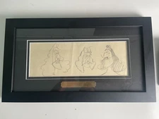 Disney Peter Pan 1953 Ward Kimball Original Layout Captain Hook Model Concept 