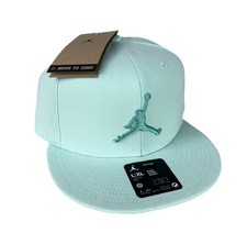 Nike Mens L/XL Air Jordan Jumpman Pro Snapback Hat Unisex Teal FV5296-393 NWT