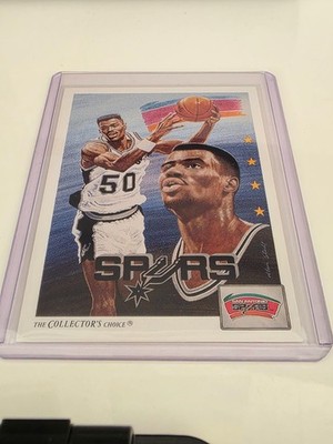 1991-92 Upper Deck David Robinson Spurs Checklist #94