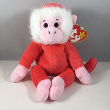 Ty Beanie Baby FOSTER the Capuchin Monkey 30th Anniversary NEW Plush Stuffed Toy