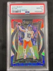 2024 Panini Select BO NIX Concourse Red & Blue Shock Prizm Parallel! RC PSA 10!