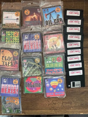 MegaHouse Software Computer Software Disk 3.5'' Games + Presentation Task Force