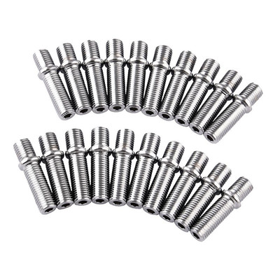 20PCS Extended Wheel Stud Conversion M12x1.5 Auf M12x1.5 Bolzen Adapter Kit 50mm