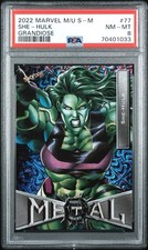 2022 MARVEL AVENGERS METAL #77 SHE-HULK GRADIOSE