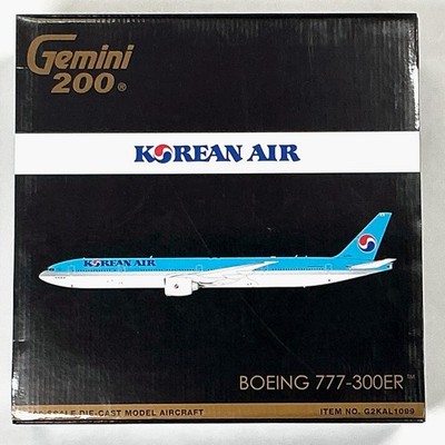 大韓航空BOEING 777-300ER スケール1/200 GeminiJets G2KAL1099 Korean Air Boeing 777-300ER 1/200 Scale