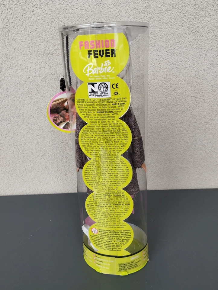 BARBIE FASHION FEVER 2004 H0665 confezione intatta - Immagine 4 di 4