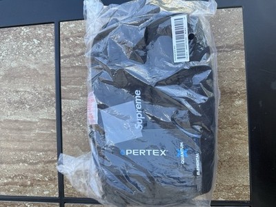 Supreme Puffer Side Bag Black FW22 Pertex Quantum Crossbody Bag NEW Sealed