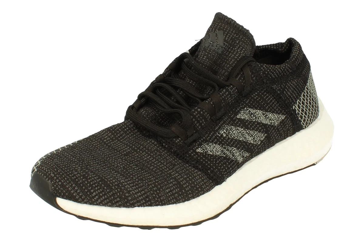 adidas gazelle silver green womens Shop White Womens Pureboost 5 Running Shoes – Shoebacca main image 0