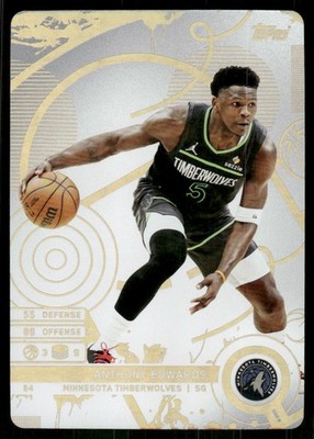 2025-26 Topps Match Attax #64 Anthony Edwards White