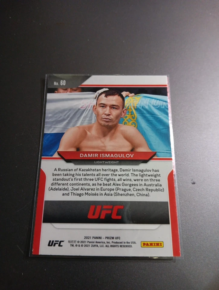 2021 Panini Prizm UFC - Damir Ismagulov #60 (RC) - Image 2 of 2
