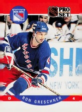 1990-91 Pro Set #197 Ron Greschner