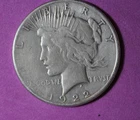 1922-S Peace US Silver Dollar #P33306