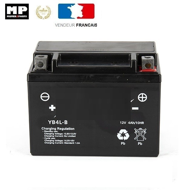 Batterie CB4LB YB4LB 12V pour retrouver le plaisir de rouler en Aprilia Mojito