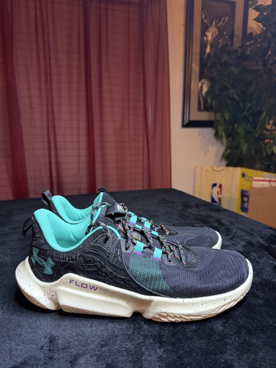 Under Armour Flow FUTR X 2 Black History Month Basketball Shoes Men\'s 11 NEW Under Armour Flow FUTR X 2 Black History Month for sale | eBay main image 2