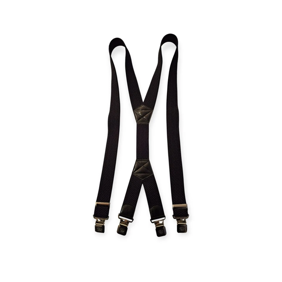 MARKENLOS extra starke Y-Hosenträger 40 mm breit versch. Farben wählen starke Krallenclips