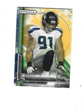 2014 Topps Strata Gold #101 Cassius Marsh SEATTLE   SEAHAWKS