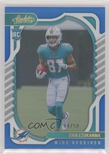 2022 Panini Absolute Rookies Spectrum Blue 8/50 Erik Ezukanma #139 0hw3