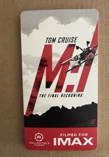 2 Lot Mission Impossible Dead Reckoning (2025) Regal IMAX Collectibles Ticket
